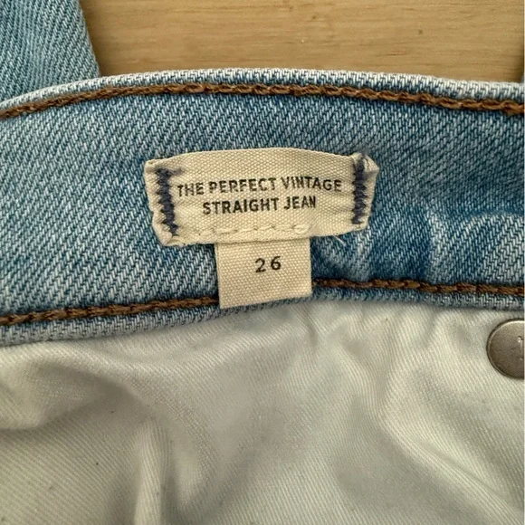 Madewell jeans - the perfect vintage straight jean - Picture 4 of 5